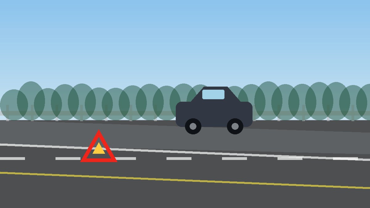 铁门关道路故障安全等待现场图